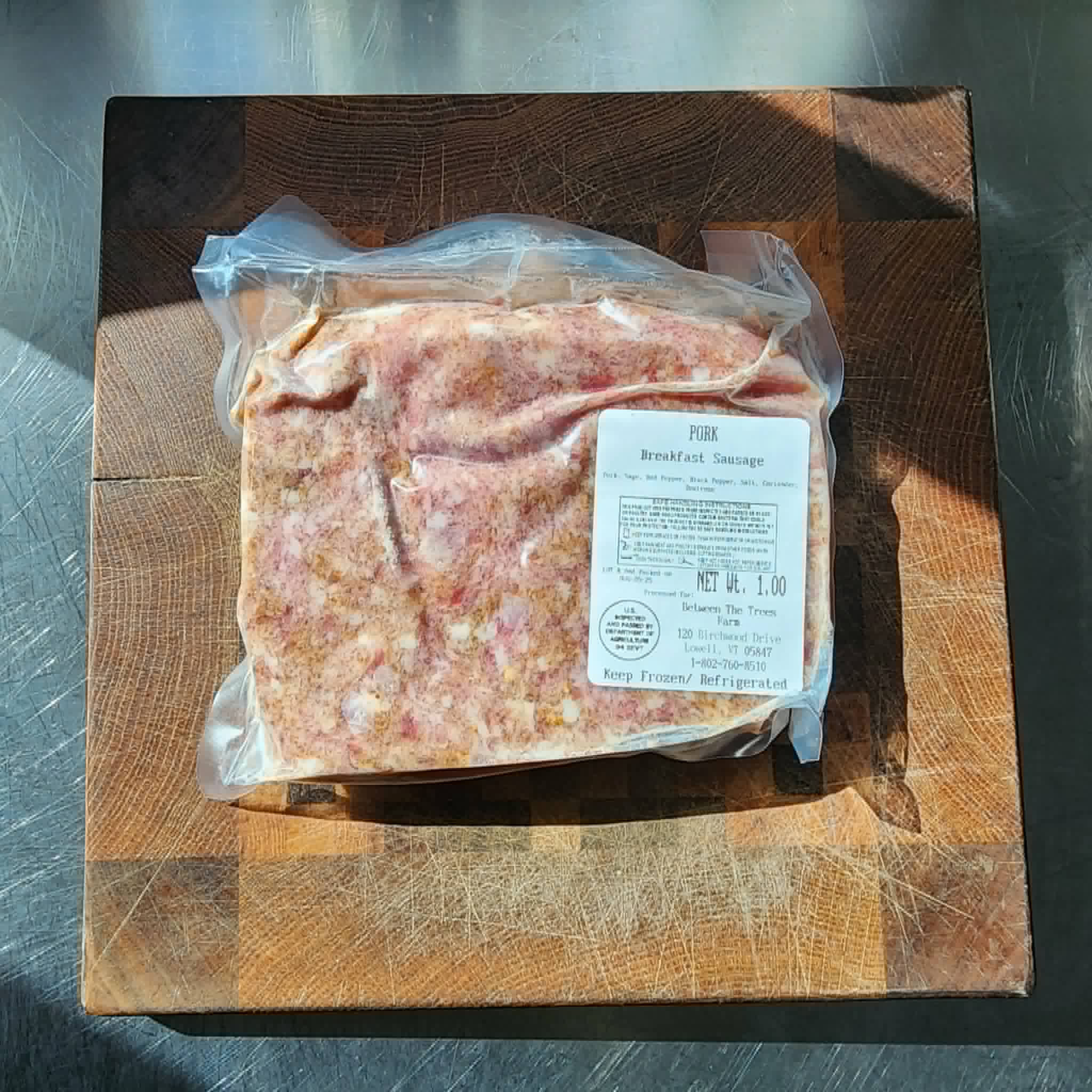 2 Packs - Bulk Pork Sausage (not links) Breakfast Sausage